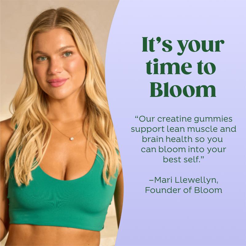 Bloom Nutrition Creatine Gummies